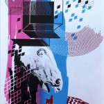 Hilary White limited edition screen print for the art series The Endless One